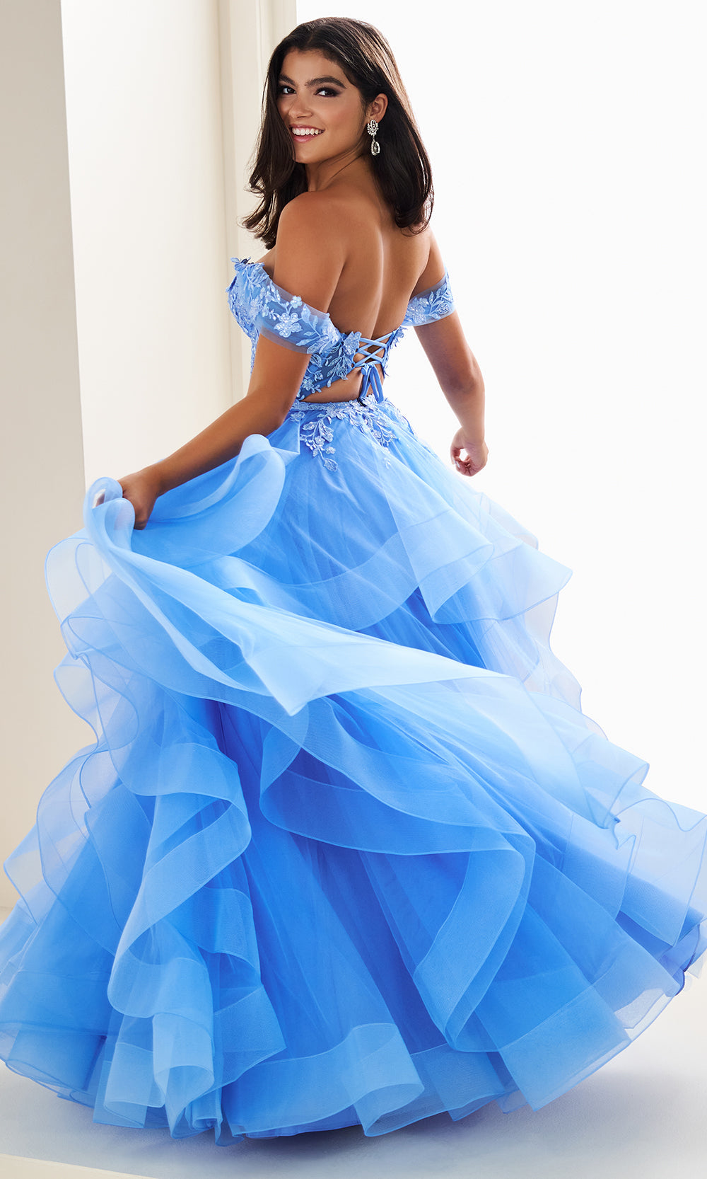 Ellie Wilde EW37201 - Detachable Overskirt Sweetheart Embroidered Dress Prom Dresses