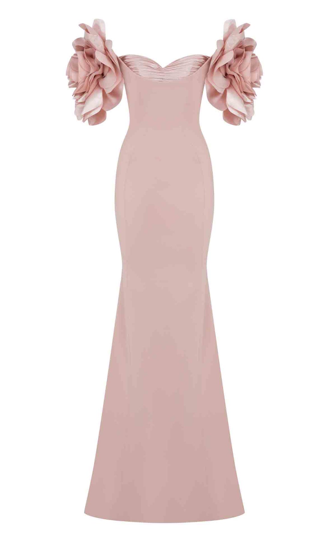 MNM Couture F02886 - Sweetheart Ruched Bust Evening Gown