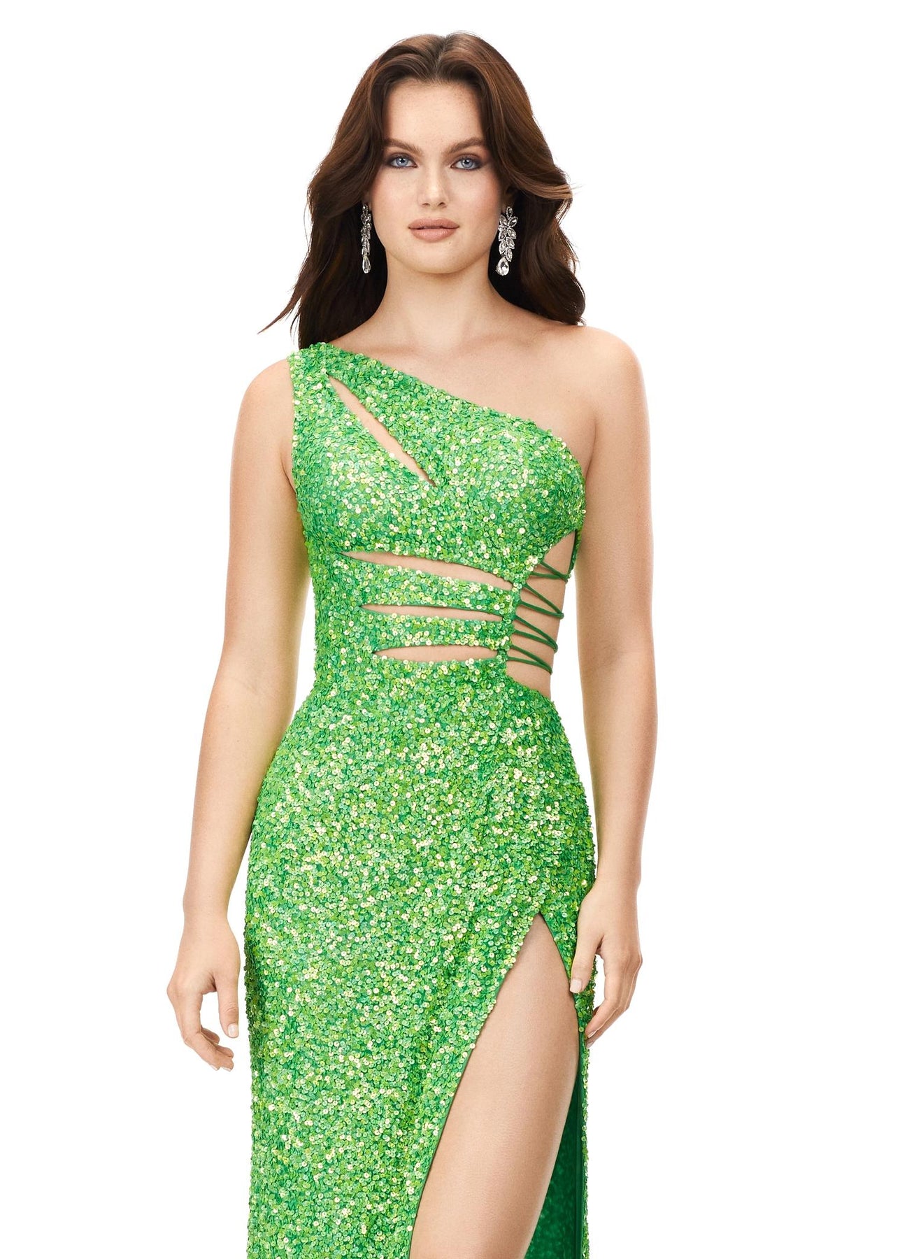 Ashley Lauren 11288 - Cut Outs Gown