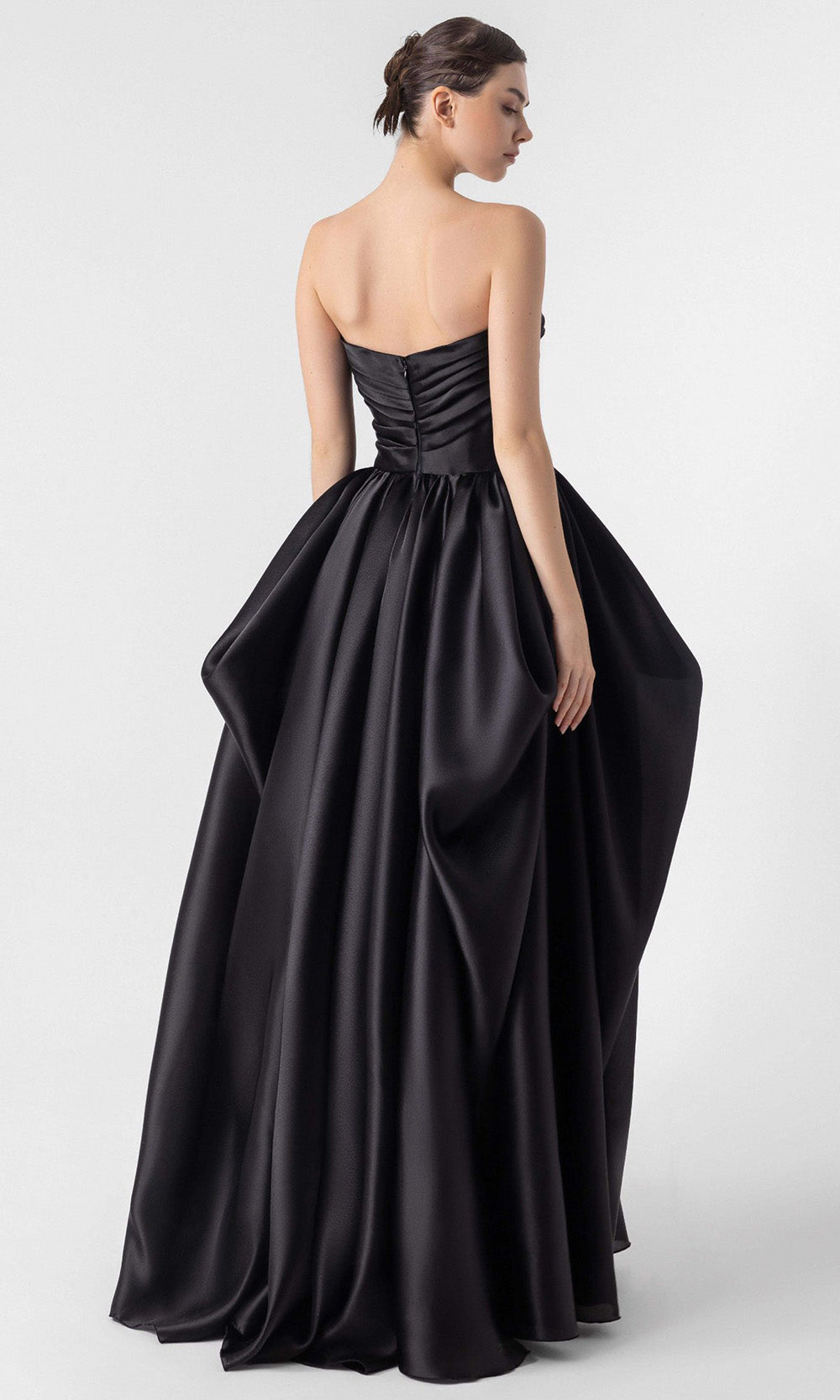 MNM Couture G1921 - Strapless Draped Ballgown Ball Gowns