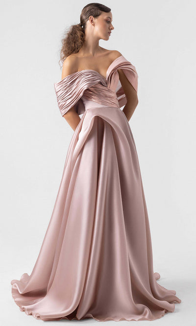 MNM Couture G1940 - Draped Sweetheart Ballgown Ball Gowns