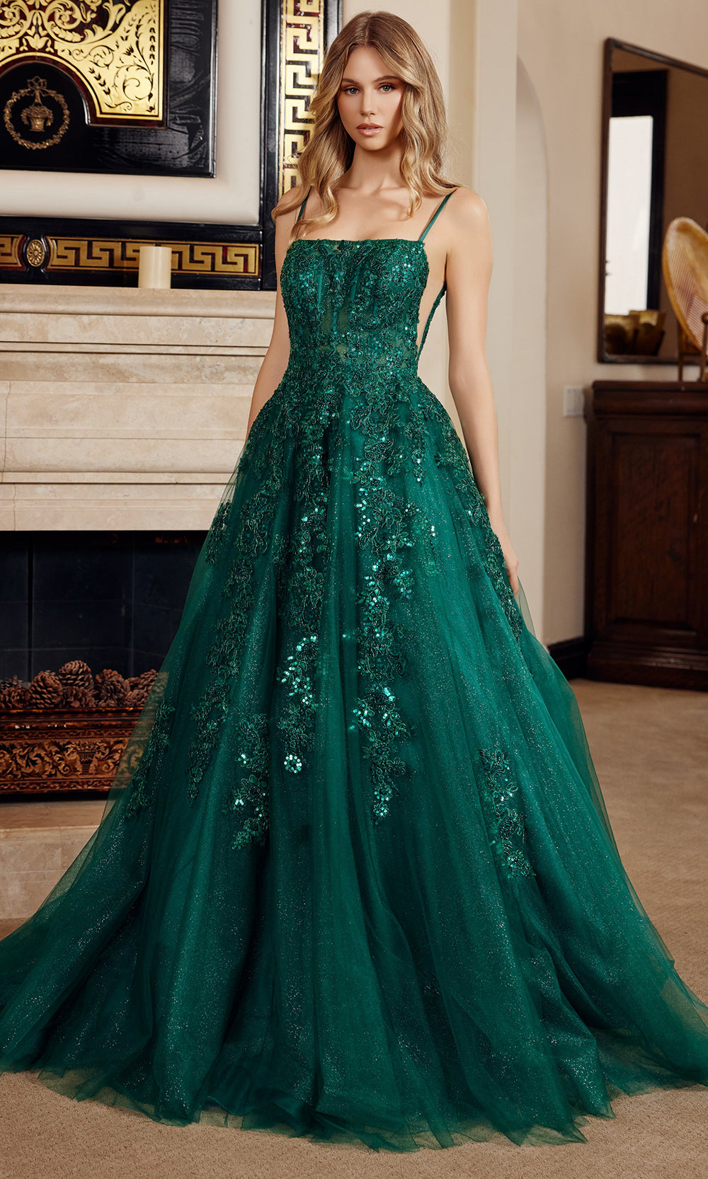 Nox Anabel H1880 - Beaded Bodice Tulle Ball Gown Prom Dresses