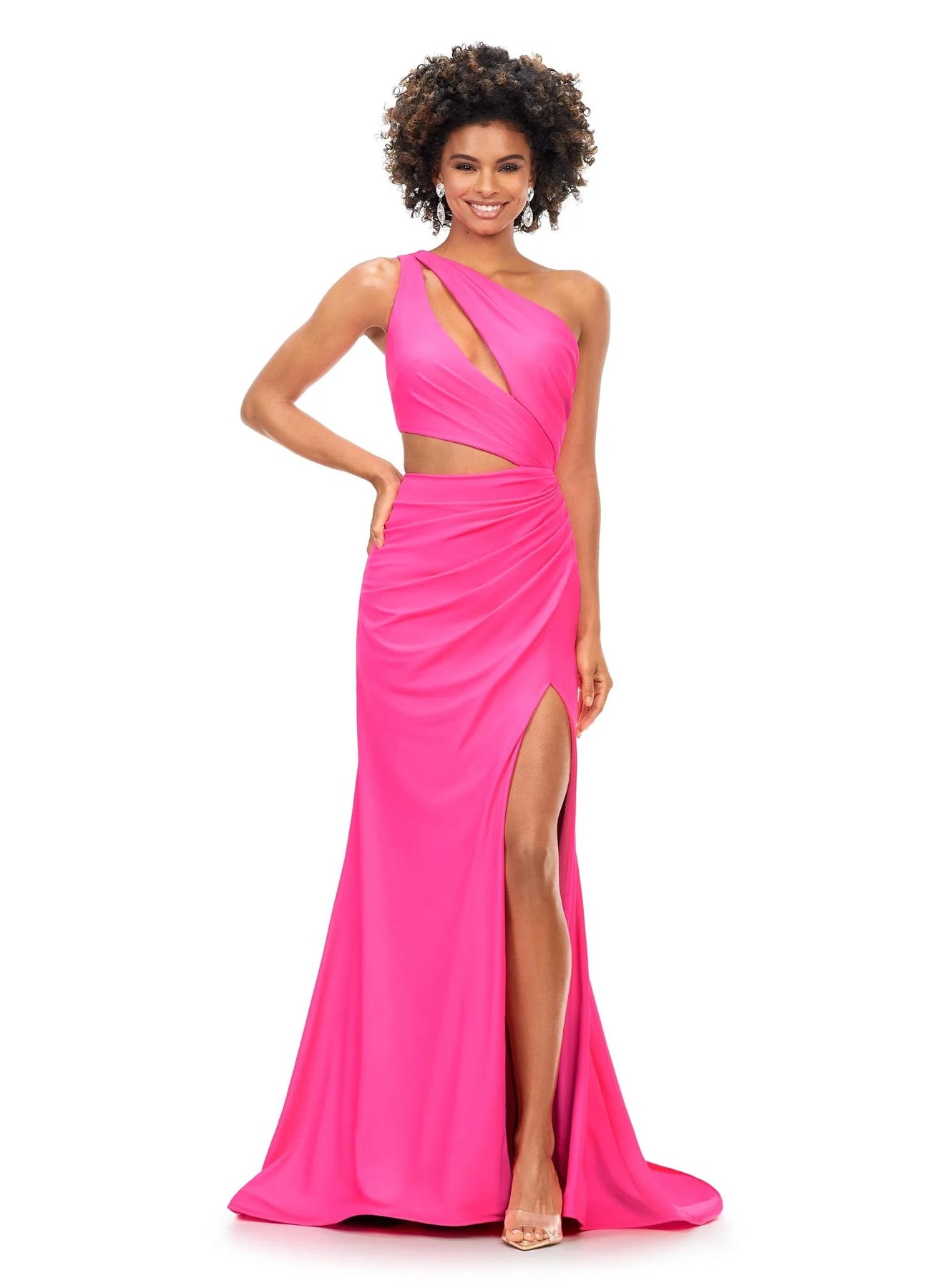 Ashley Lauren 11303 - Ruched Gown