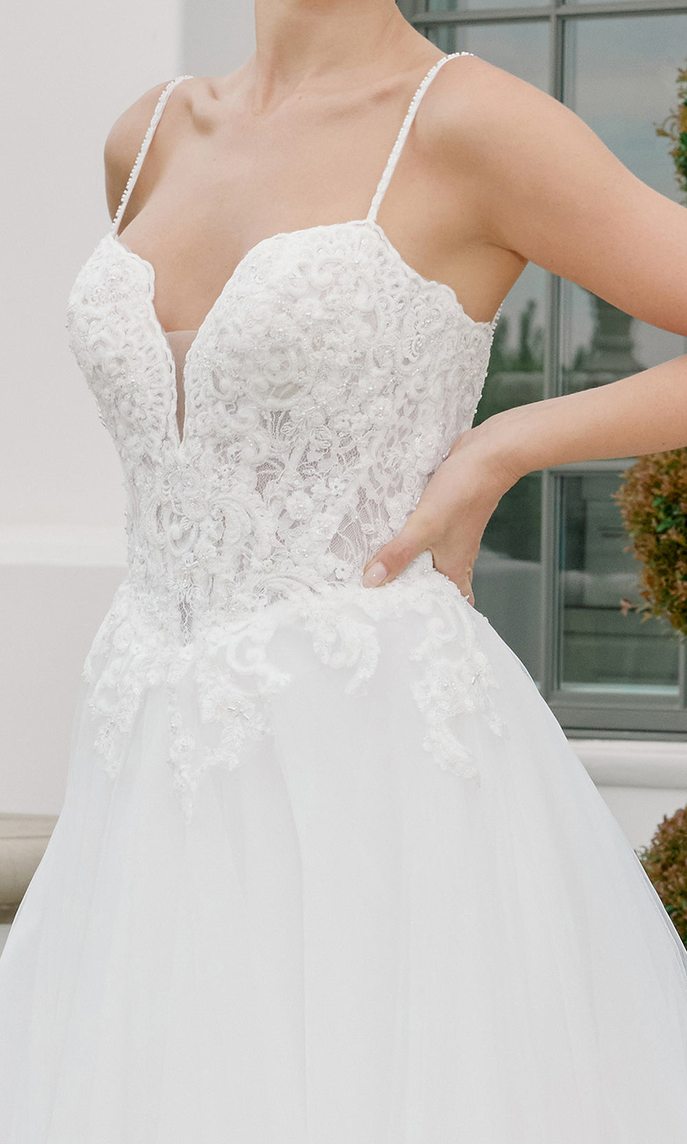 Nox Anabel JE1059 - Sweetheart Lace Tulle Bridal Gown Wedding Dresses