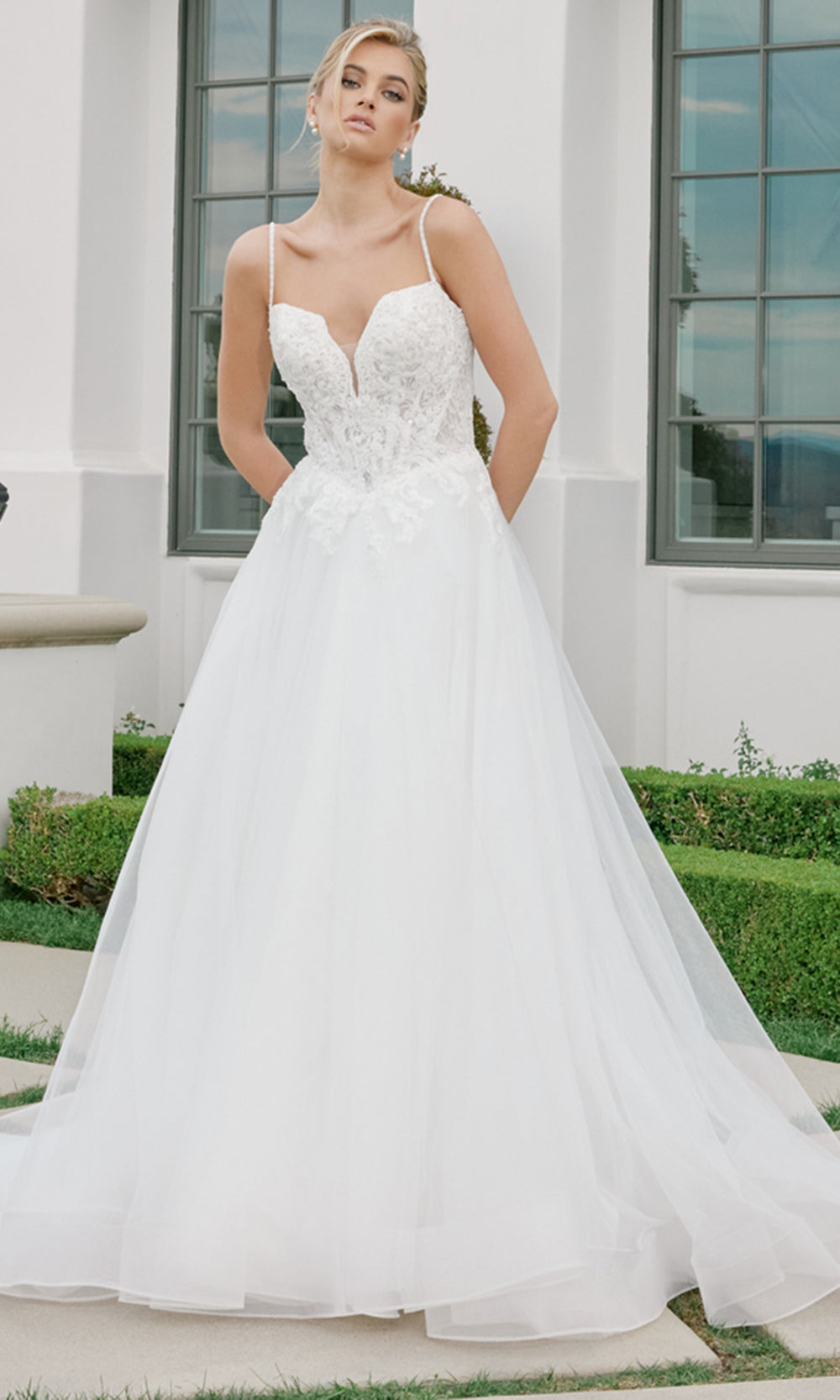 Nox Anabel JE1059 - Sweetheart Lace Tulle Bridal Gown Wedding Dresses