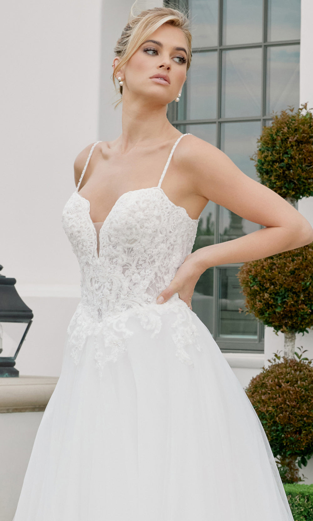 Nox Anabel JE1059 - Sweetheart Lace Tulle Bridal Gown Wedding Dresses