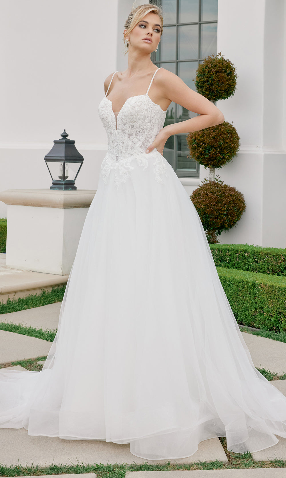 Nox Anabel JE1059 - Sweetheart Lace Tulle Bridal Gown Wedding Dresses