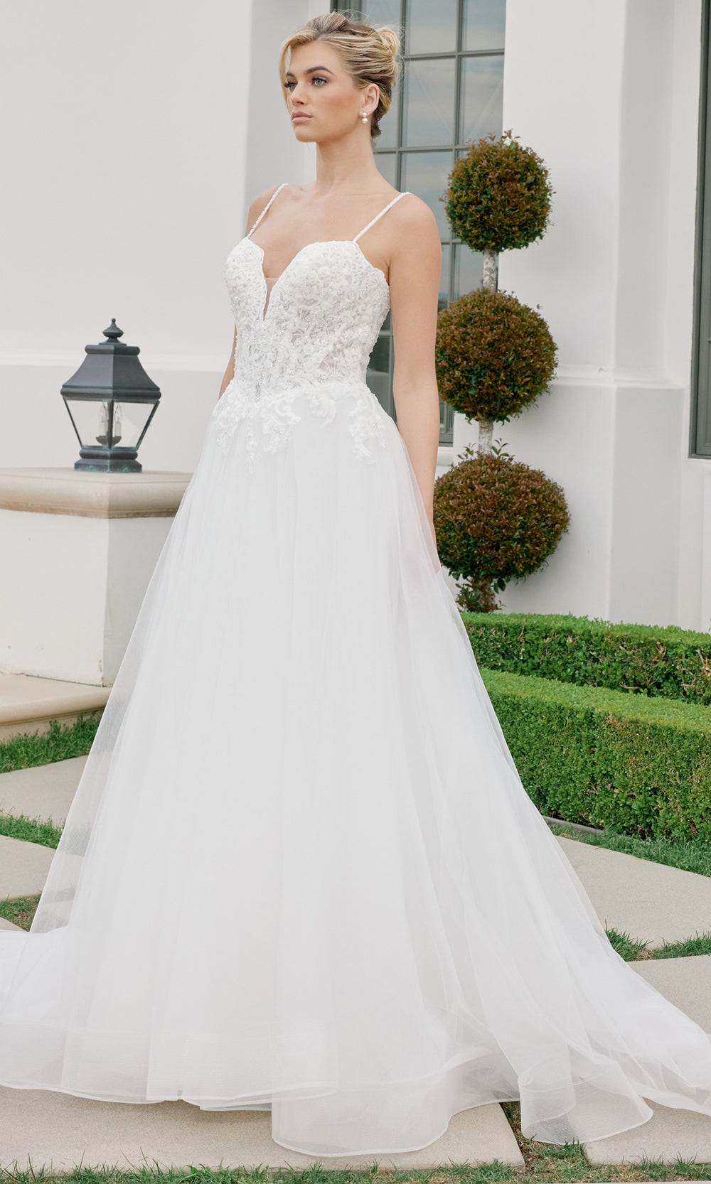 Nox Anabel JE1059 - Sweetheart Lace Tulle Bridal Gown Wedding Dresses