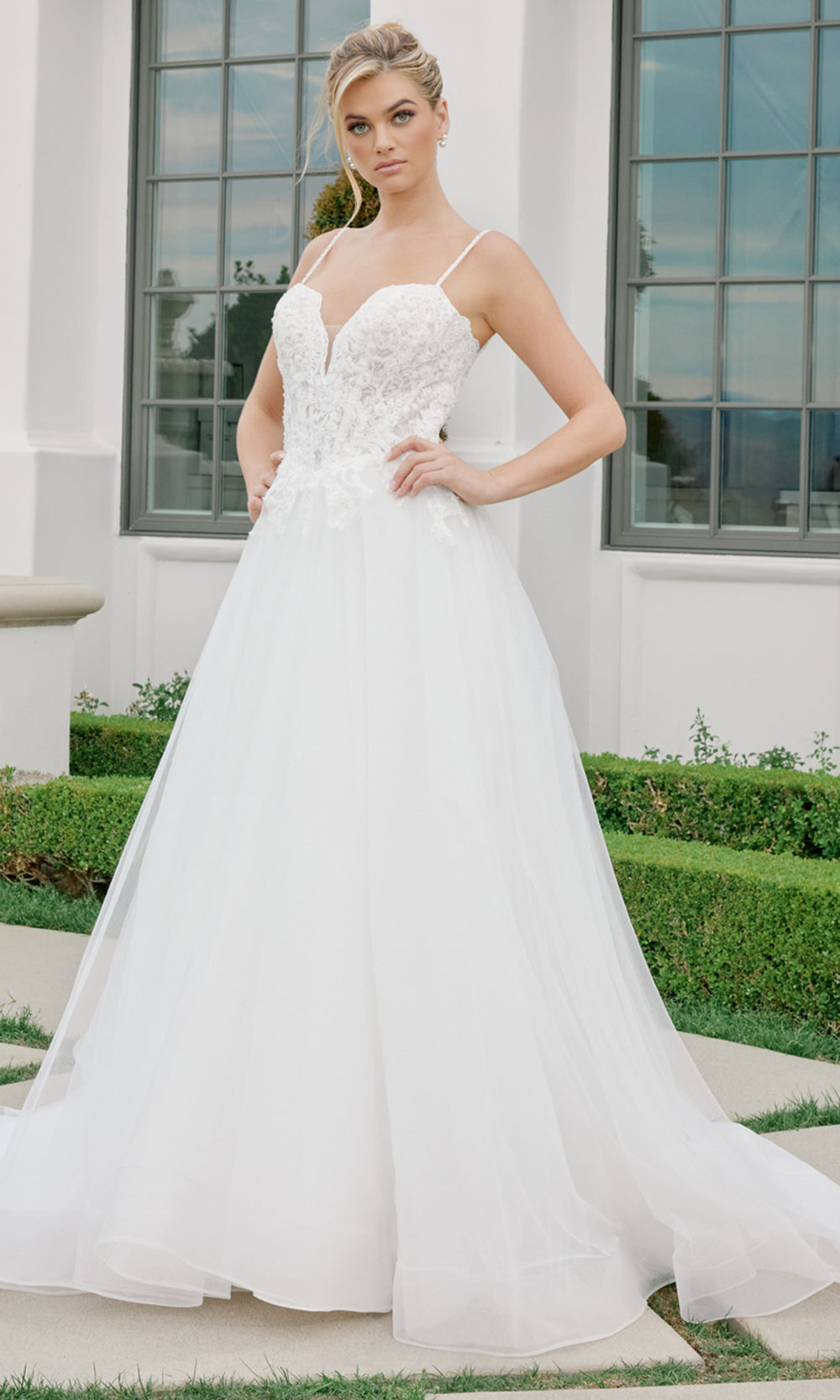 Nox Anabel JE1059 - Sweetheart Lace Tulle Bridal Gown Wedding Dresses