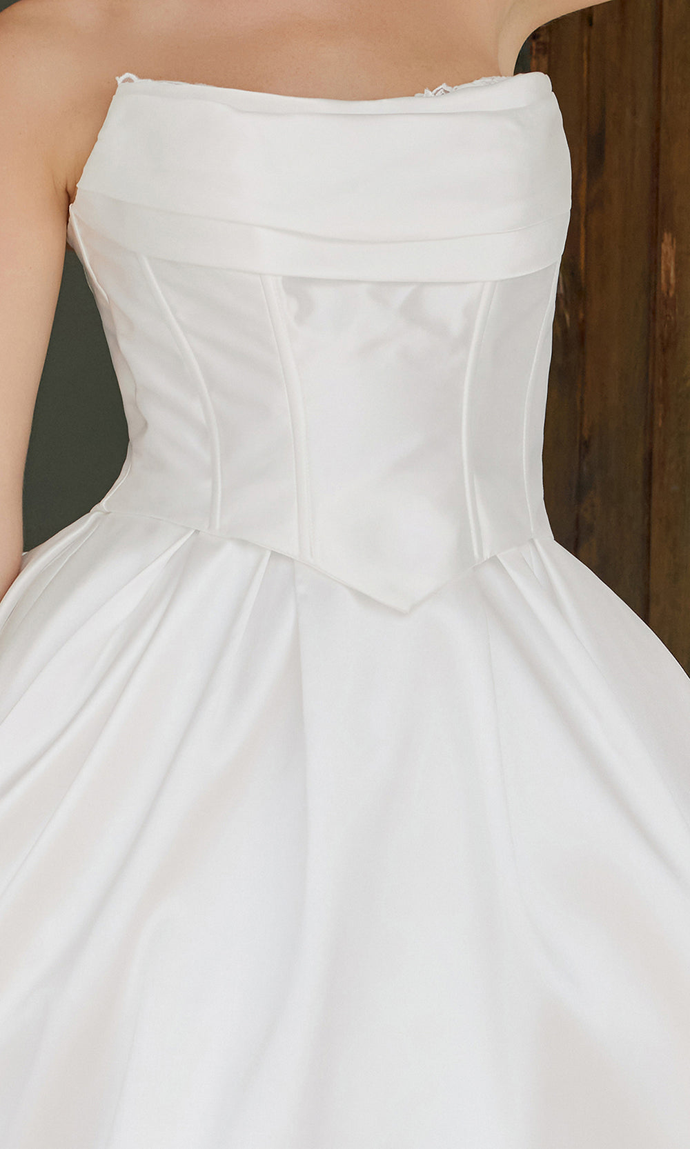Nox Anabel JE1073 - Lace Applique A-Line Bridal Gown Wedding Dresses