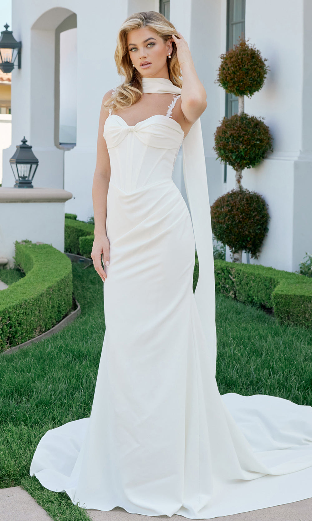 Nox Anabel JE1079 - Modern Sweetheart Neckline Gown Prom Dresses