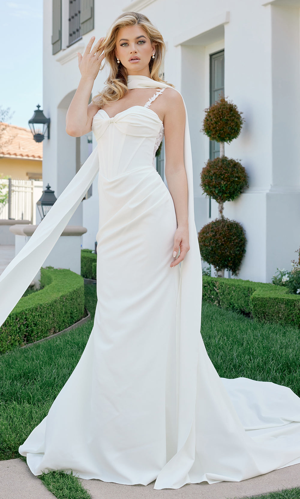 Nox Anabel JE1079 - Modern Sweetheart Neckline Gown Prom Dresses