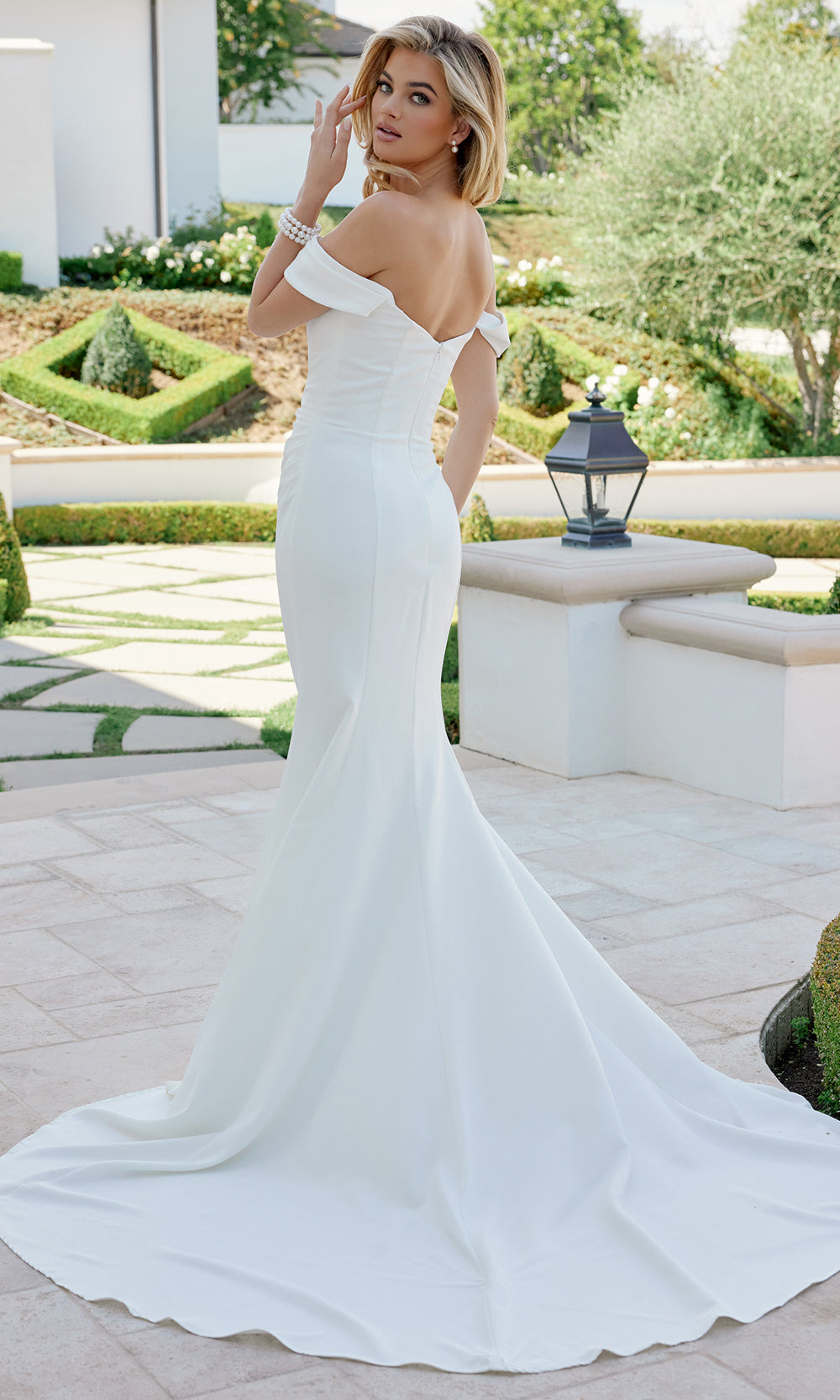 Nox Anabel JE1080 - Classic Off Shoulder Wedding Gown Wedding Dresses