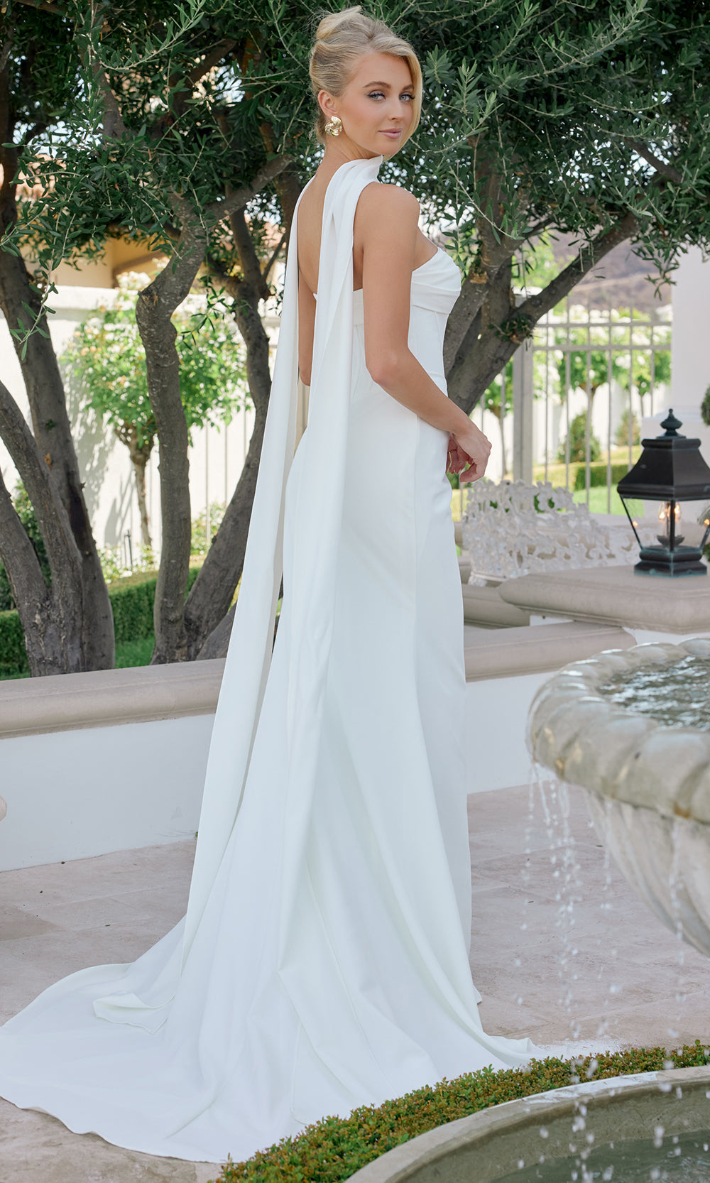 Nox Anabel JE1081 - Modern Strapless Bridal Gown Wedding Dresses