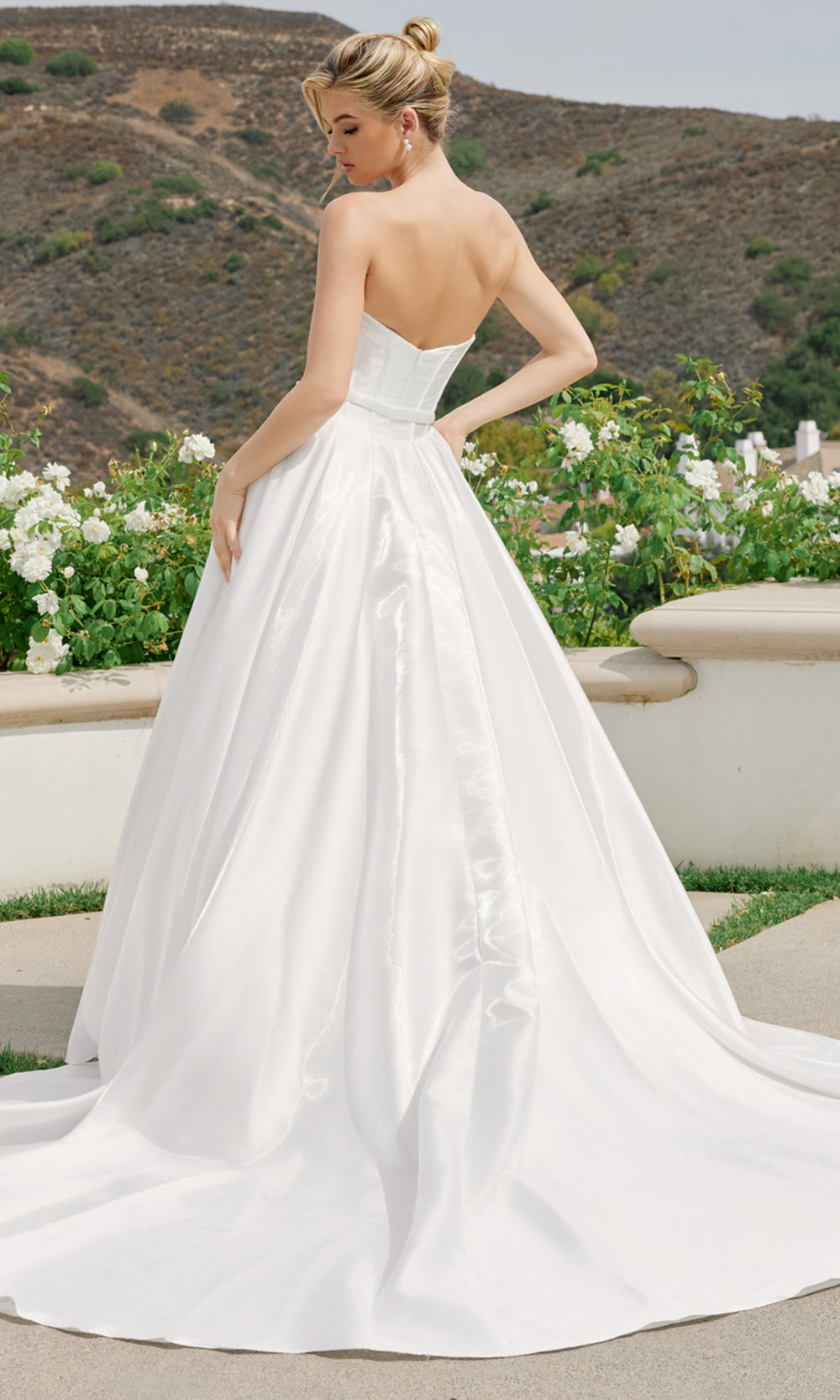 Nox Anabel JE1085 - Classic Strapless Bridal Ball Gown Prom Dresses