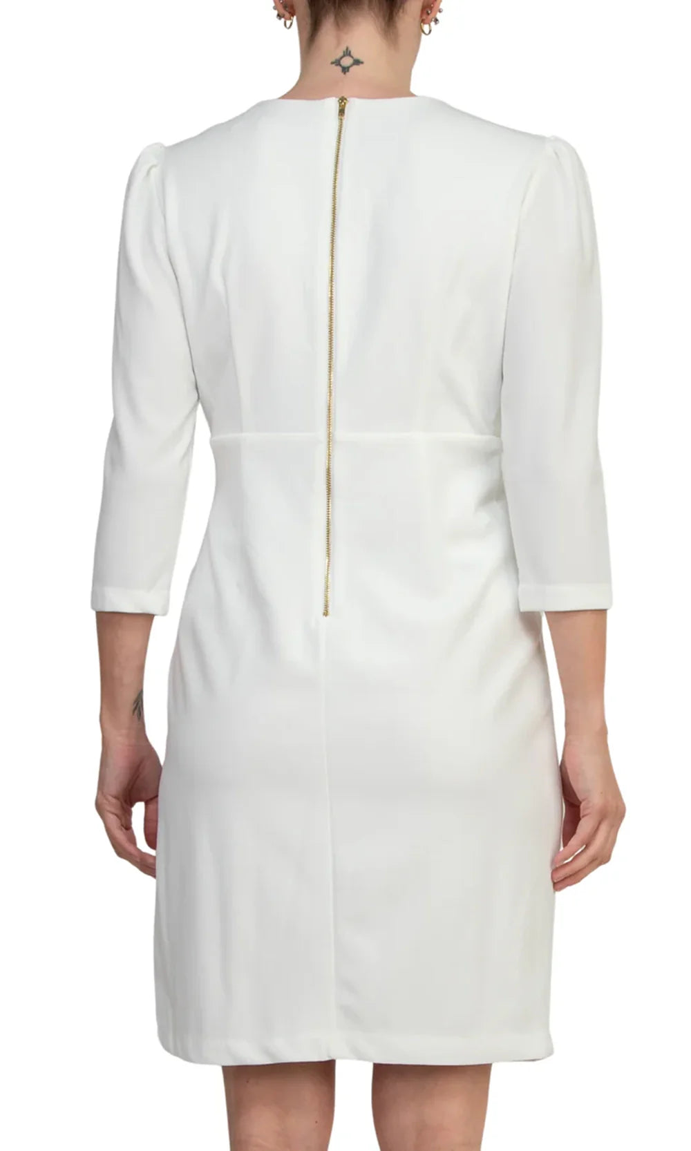 Julia Jordan JJ38491 - Three-Quarter Sleeve Dress with Cascade Ruffle Cocktail Dresses