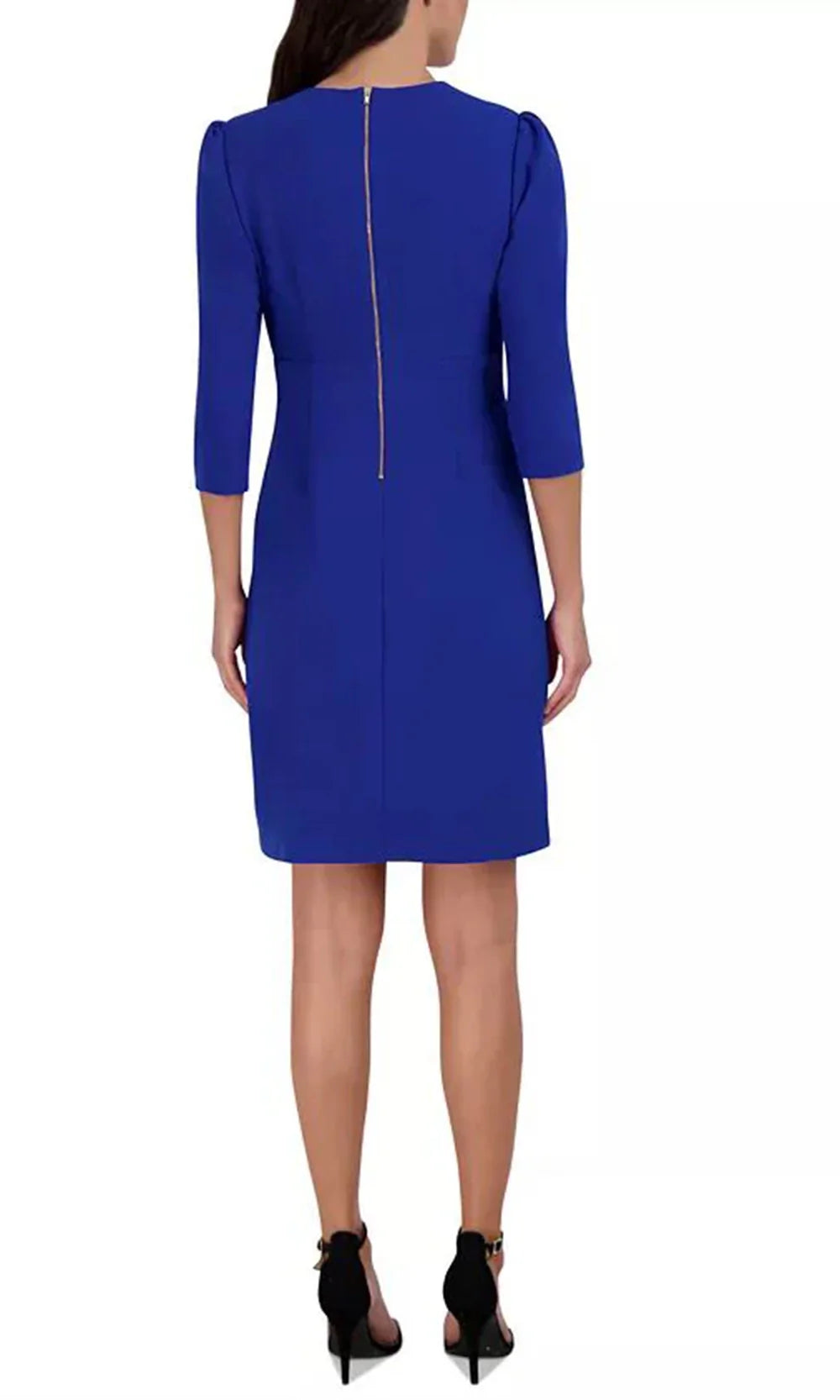 Julia Jordan JJ38491 - Three-Quarter Sleeve Dress with Cascade Ruffle Cocktail Dresses