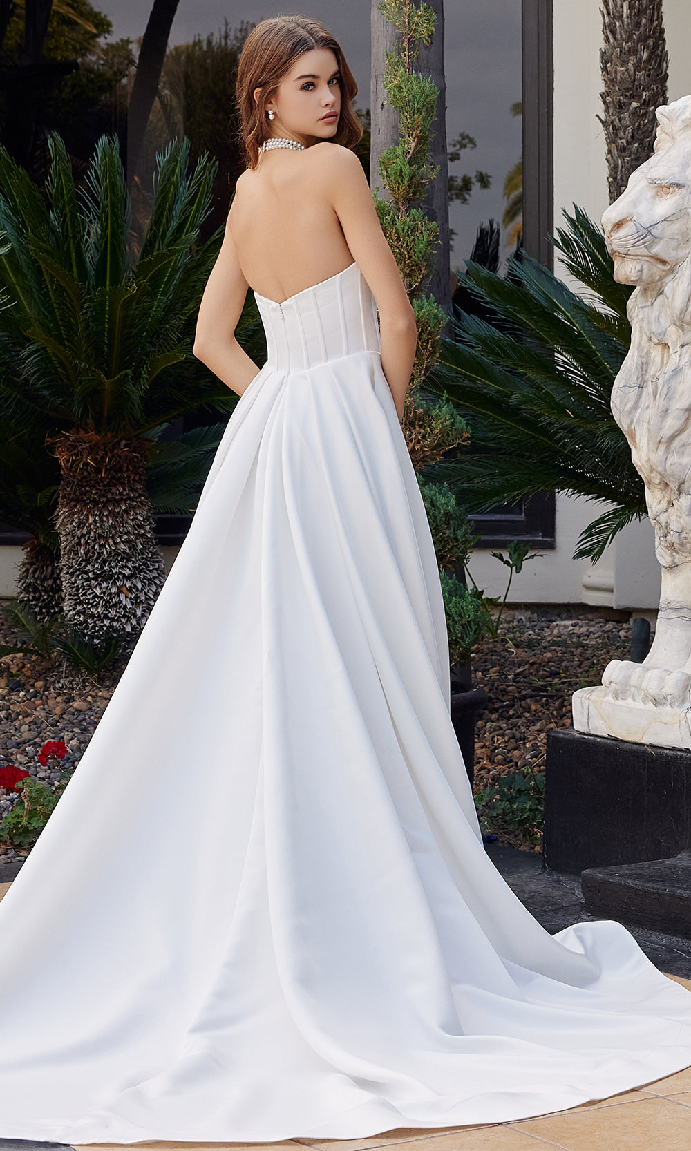 Nox Anabel JW1045 - Corset Bodice A Line Gown Wedding Dresses