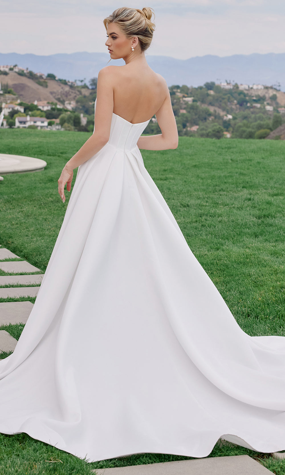 Nox Anabel JW1045 - Corset Bodice A Line Gown Wedding Dresses
