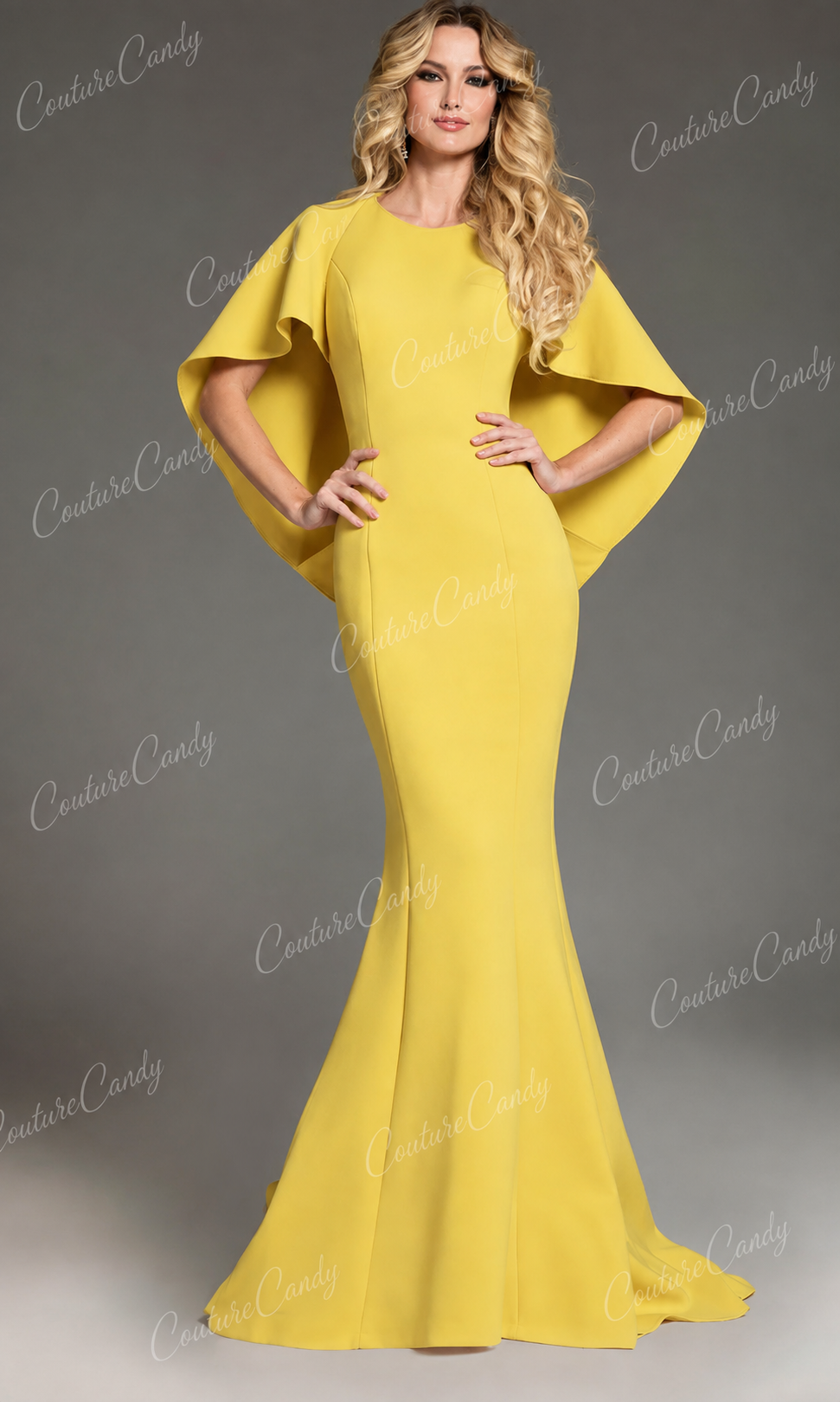 Jovani 38822 - Fitted Bodice Mermaid Prom Gown