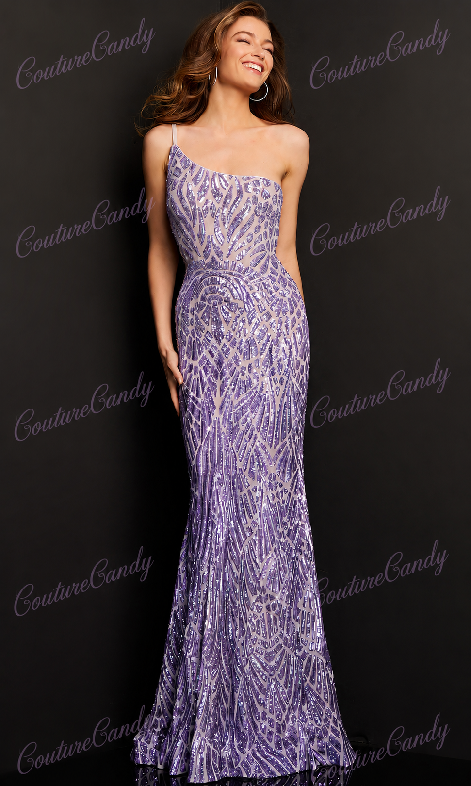 Jovani 06469 Sequined Prom Dress