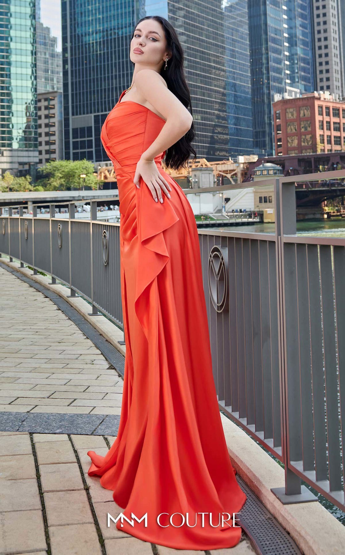 MNM Couture K3979 - One-Shoulder Dress