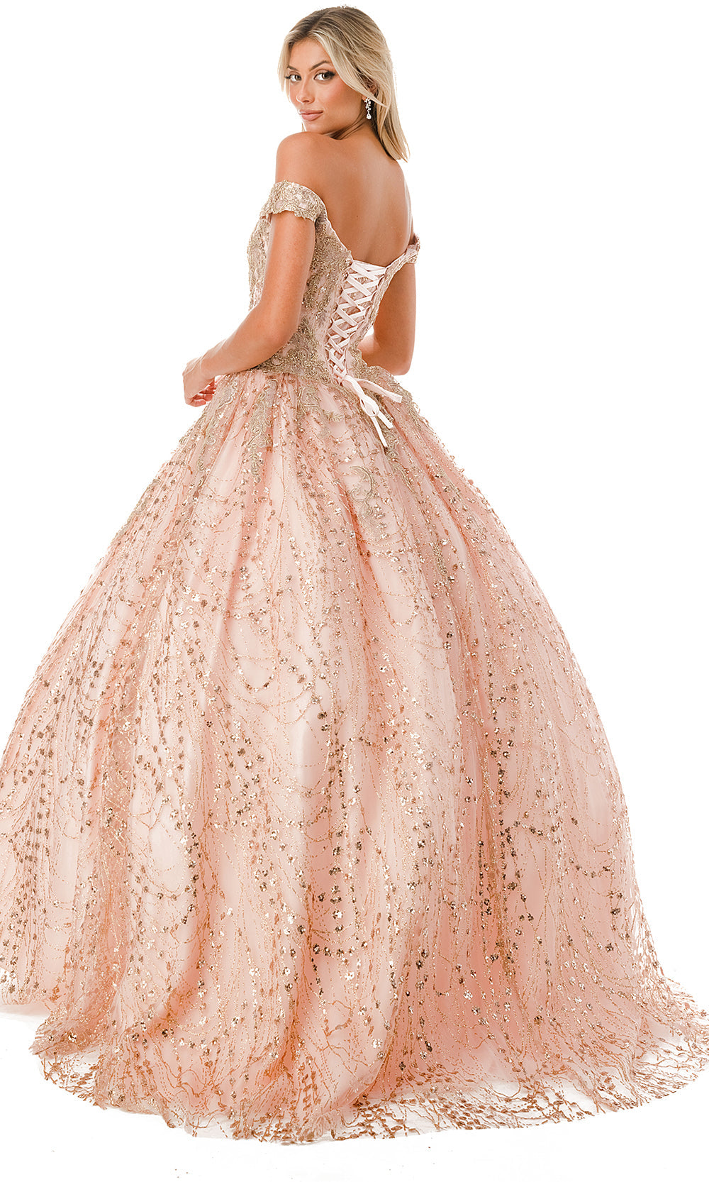 Trevi Collection L2753T - Sweetheart Glitter Ballgown Special Occasion Dresses