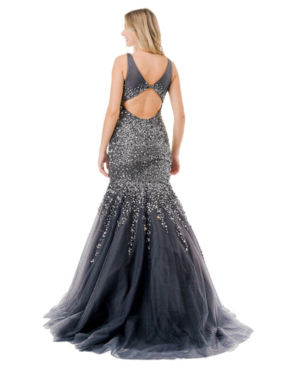 Trevi Collection L2802K - Mermaid Evening Gown