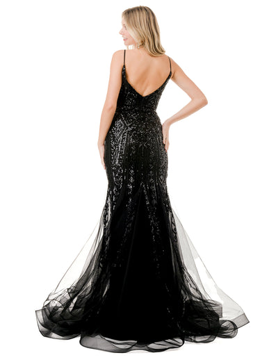 Trevi Collection L2816J - Mermaid Evening Gown