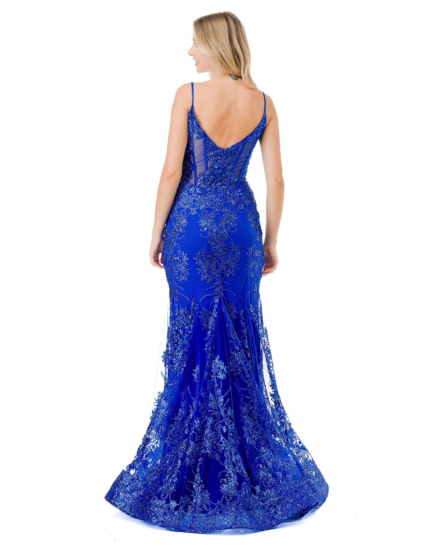 Trevi Collection L2820W - Mermaid Evening Gown