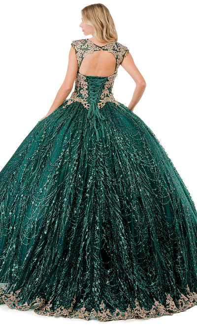 Aspeed Design L2821C - Cutout Back Sparkle Ballgown Special Occasion Dresses