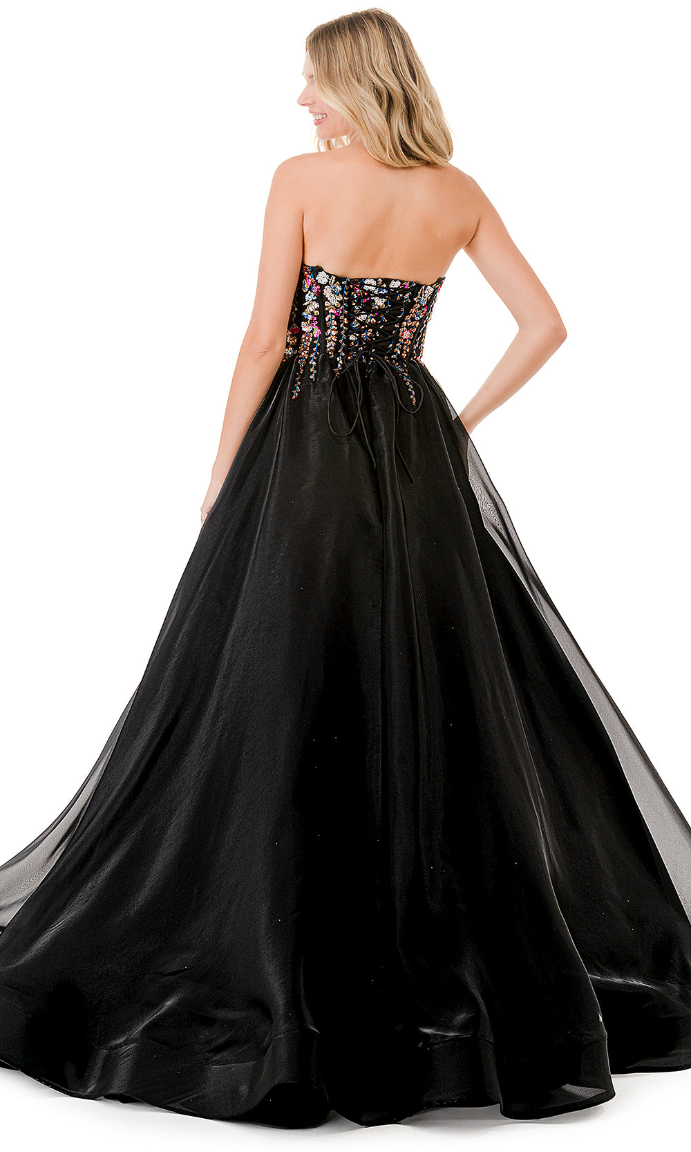 Trevi Collection L2855K - Strapless Beaded Ballgown Special Occasion Dresses