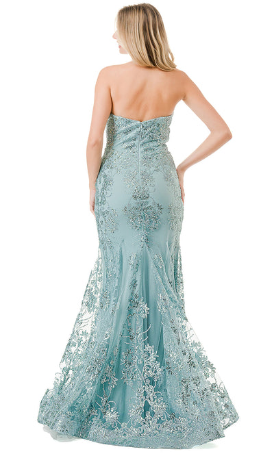 Aspeed Design L2866W - Sequin Mermaid Prom Gown Special Occasion Dresses
