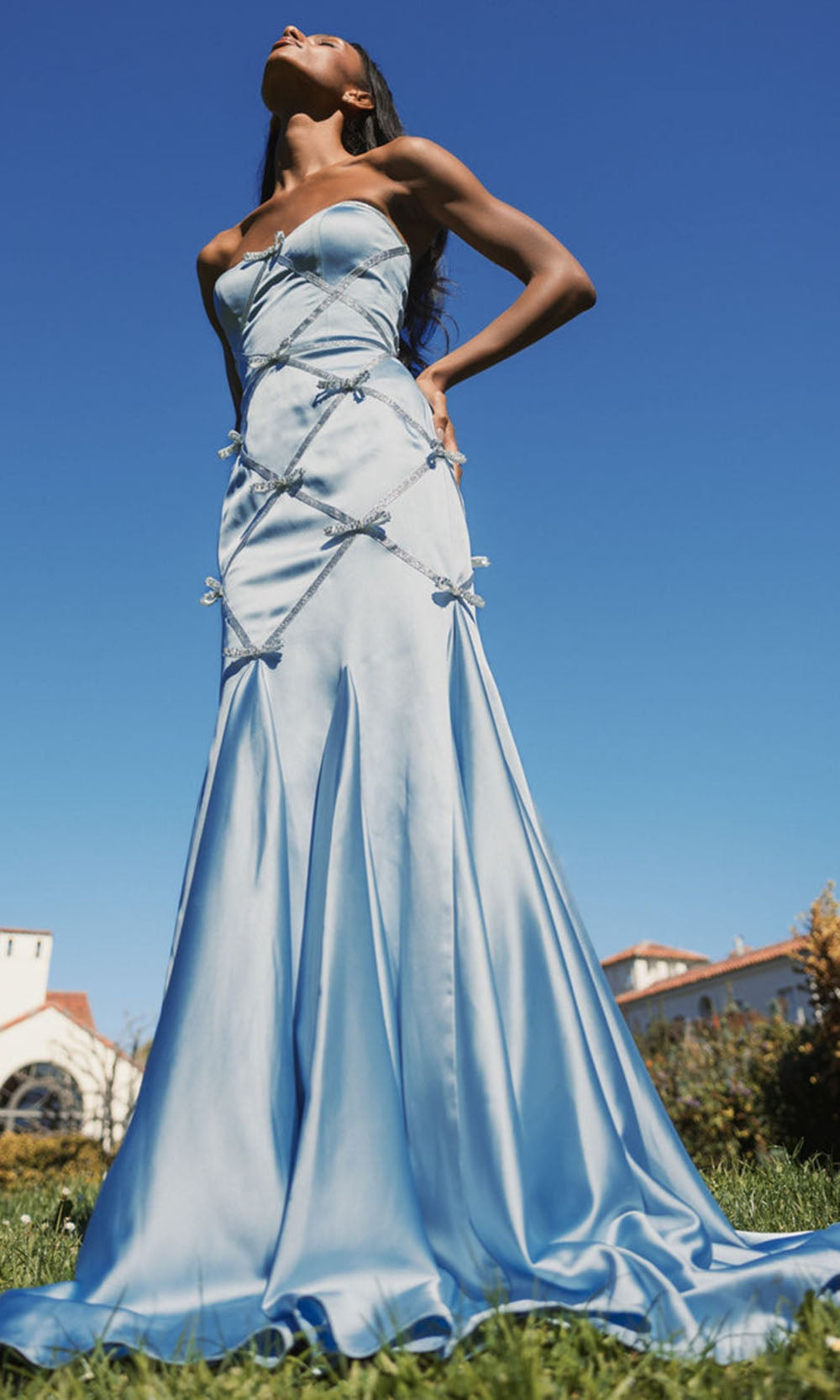 Mac Duggal 37000 - Sweetheart Satin Trumpet Evening Gown Evening Dresses