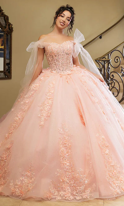 May Queen LK280 - Sweetheart Ballgown with Floral Appliques Prom Dresses