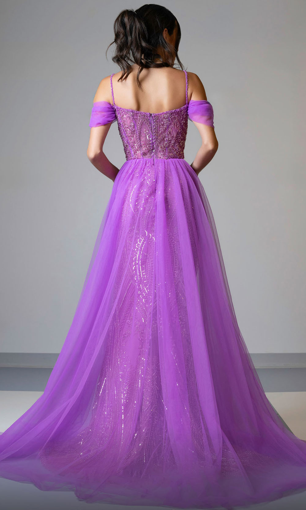 MNM COUTURE M1047 - Straight Neckline Evening Gown Mother of the Bride Dresses