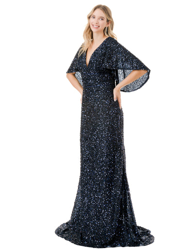 Aspeed Design M2751T - V-Back Mermaid Evening Gown