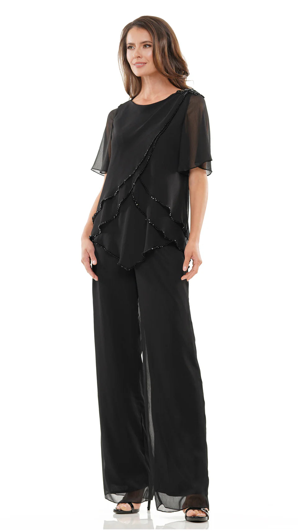 Marsoni by Colors M321 - Short Sleeve Pantsuit