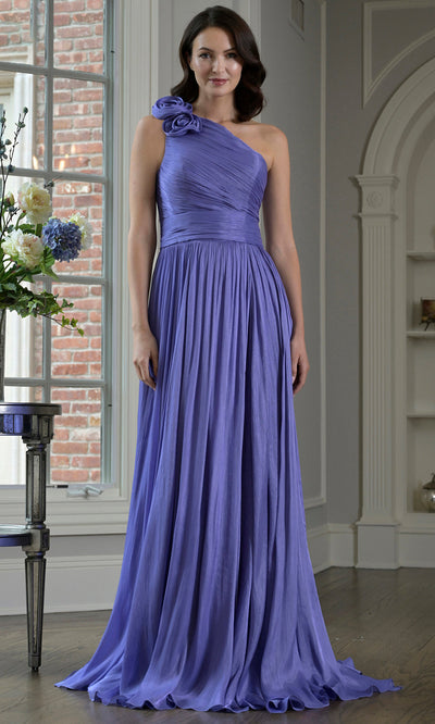 Marsoni by Colors M332 - Elegant Chiffon A-line Evening Gown Formal Gowns