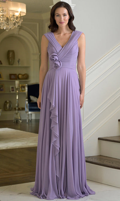 Marsoni by Colors M333 - Wrap Bodice A-Line Formal Gown Formal Gowns