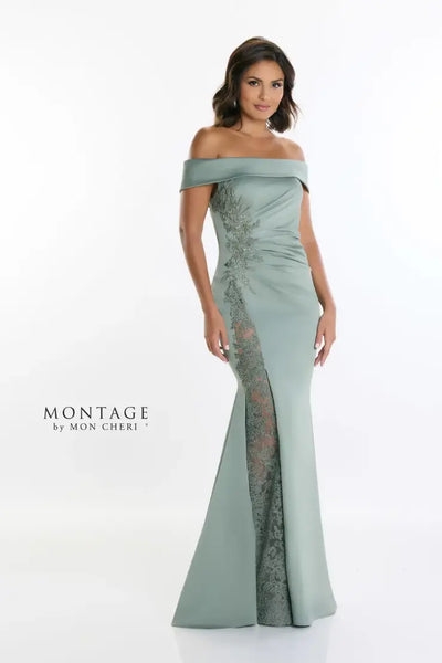 Montage by Mon Cheri M535 - Ruched Gown