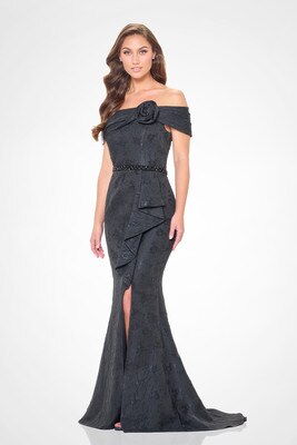 Montage by Mon Cheri M910 - Embellished Waist Evening Dress