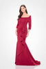 Montage by Mon Cheri M916 - Off Shoulder Ruffle Evening Dress