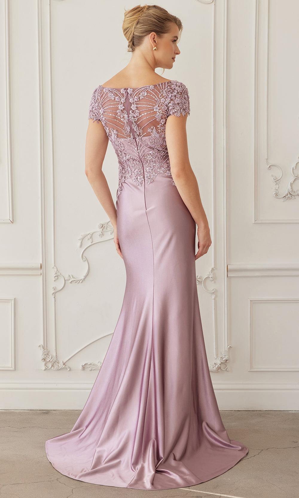 Nox Anabel MD155 - Cap Sleeve Formal Dress Mother of the Bride Dresses