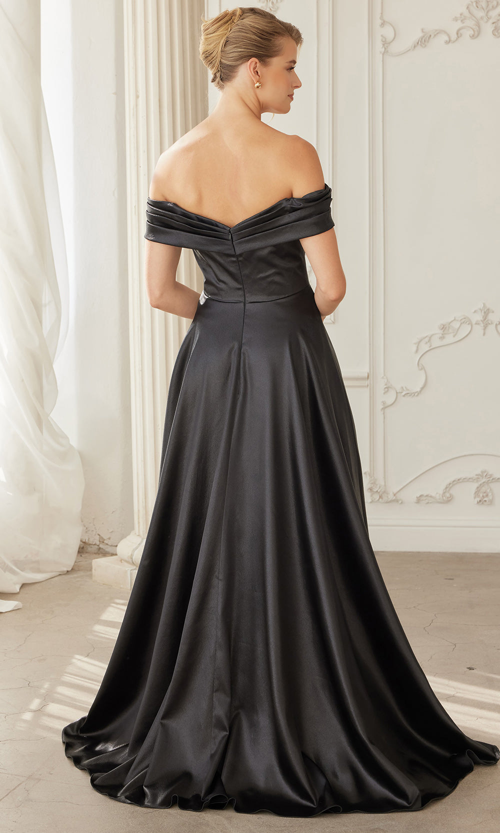 Nox Anabel ME150 - Deep V Formal A Line Dress Prom Dresses