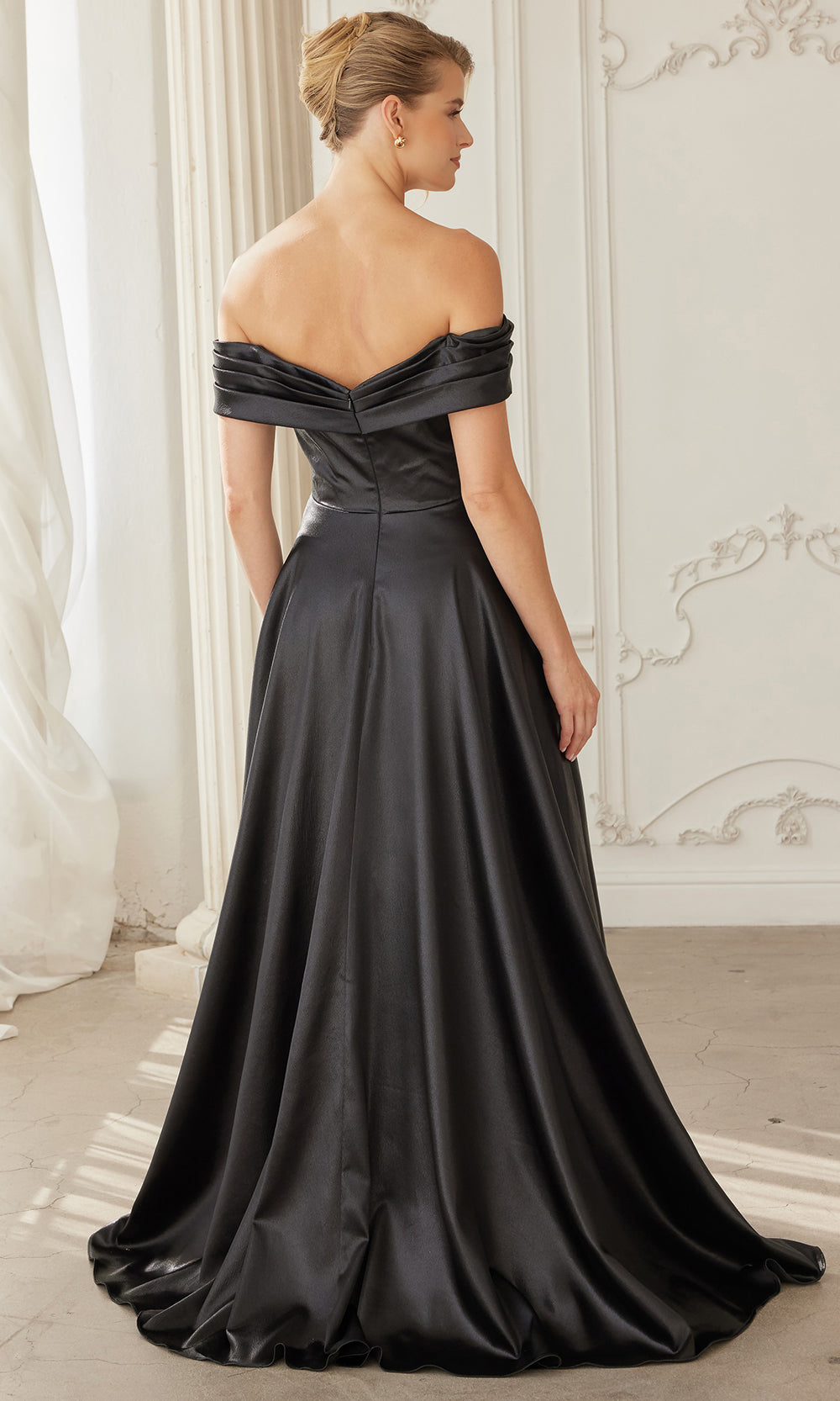 Nox Anabel ME150 - Deep V Formal A Line Dress Prom Dresses