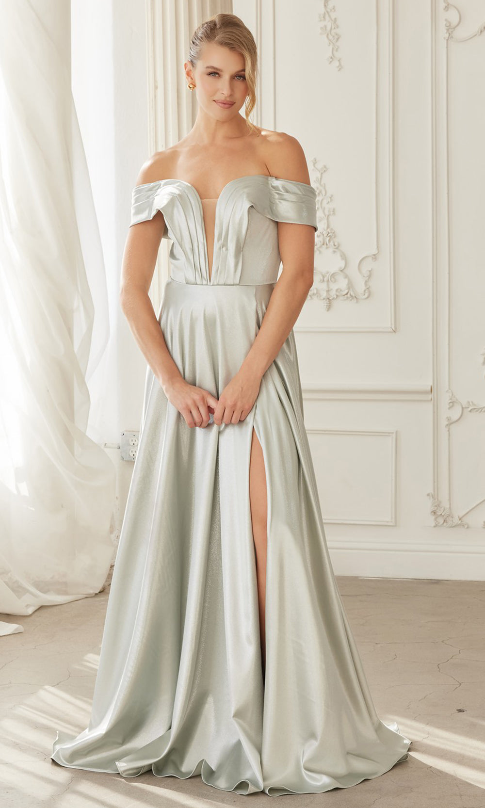 Nox Anabel ME150 - Deep V Formal A Line Dress Prom Dresses