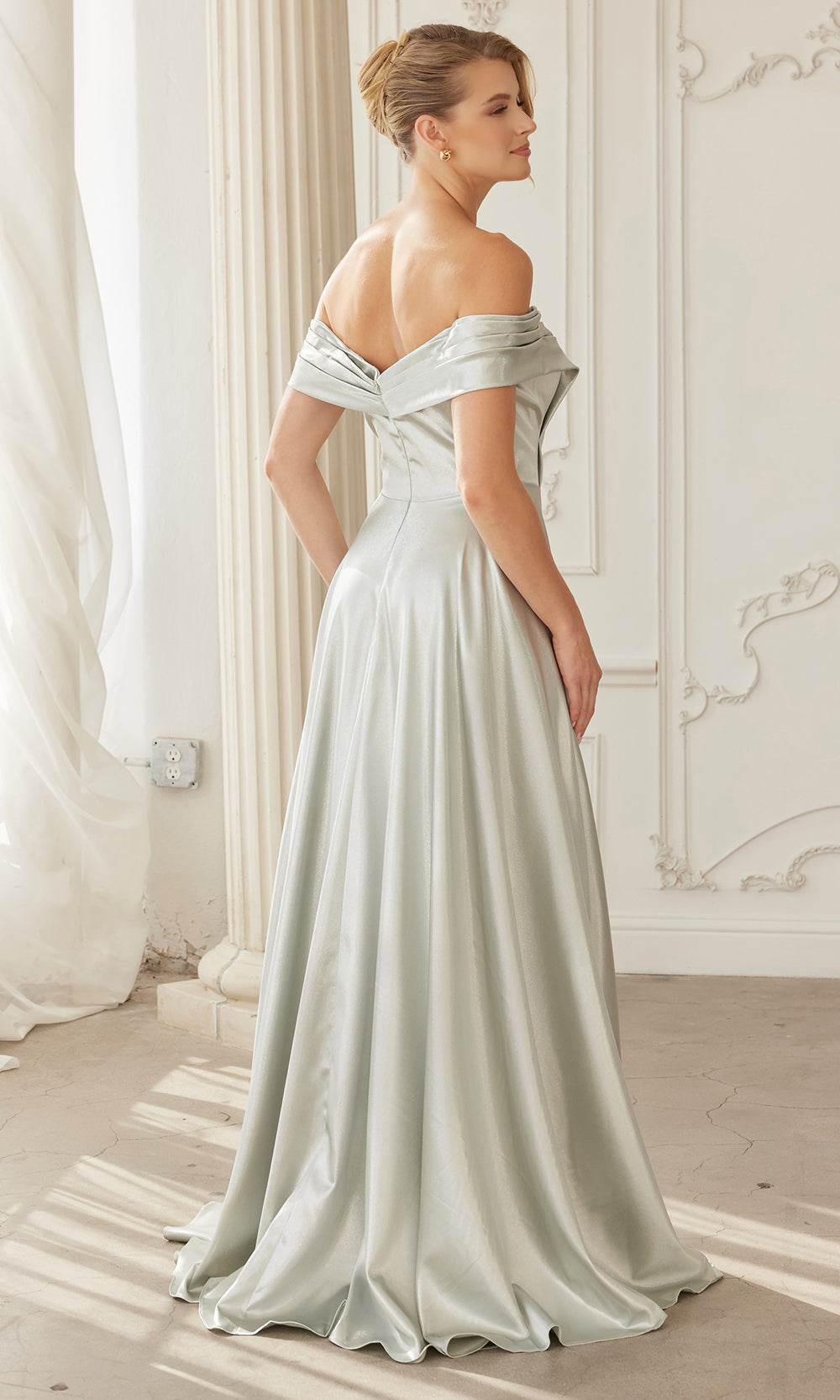 Nox Anabel ME150 - Deep V Formal A Line Dress Prom Dresses