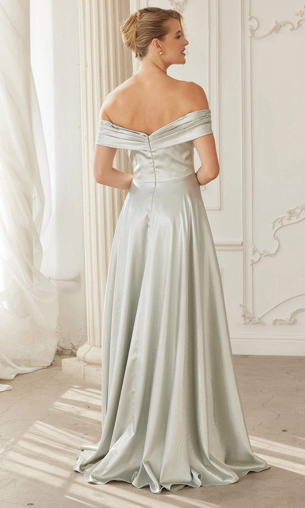 Nox Anabel ME150 - Deep V Formal A Line Dress Prom Dresses