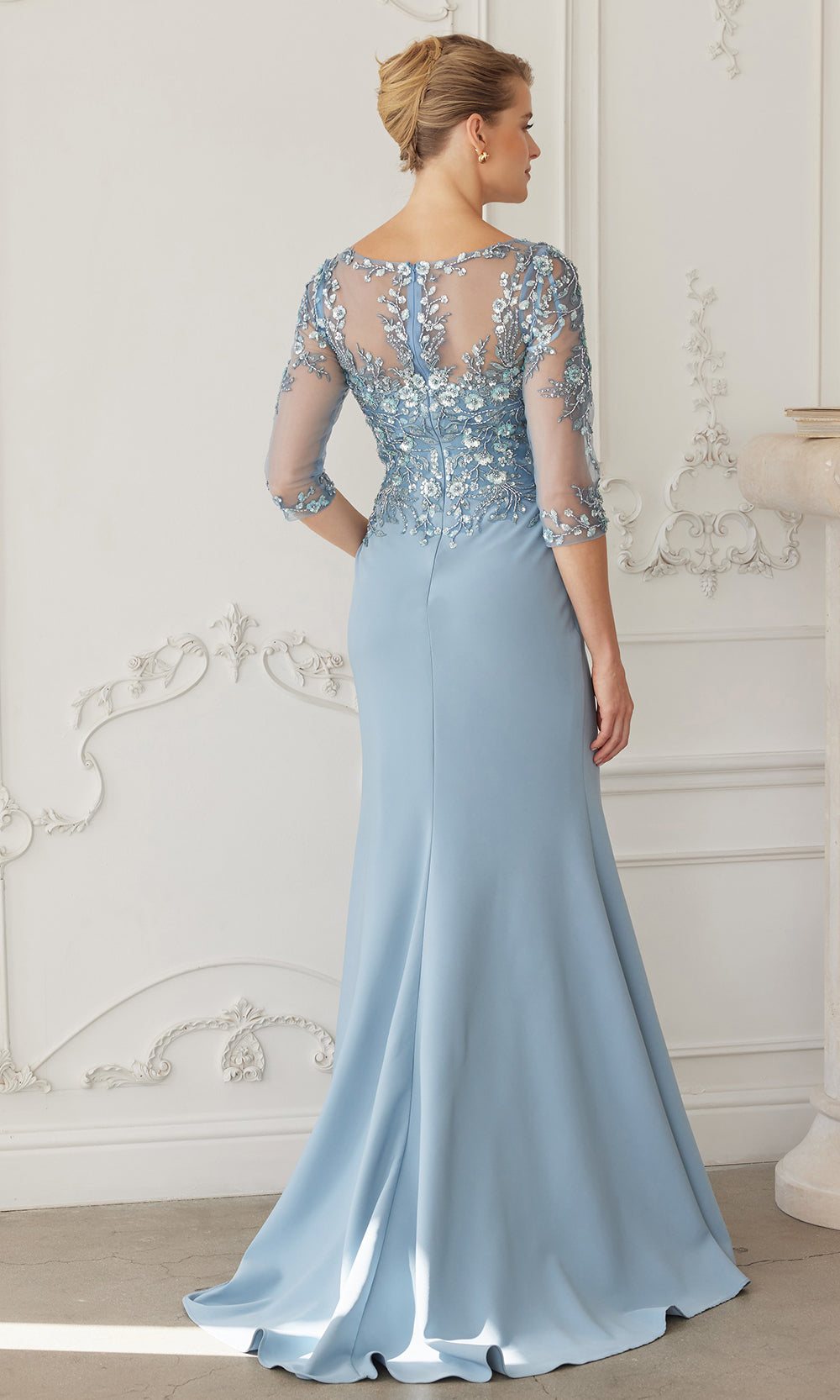 Nox Anabel MH159 - Sheer Sleeve Formal Dress Formal Gowns